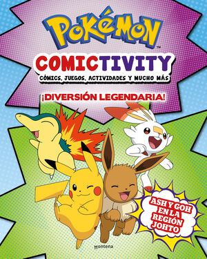 POKÉMON COMICTIVITY - ¡DIVERSIÓN LEGENDARIA! ASH Y GOH EN LA REGIÓN JOHTO